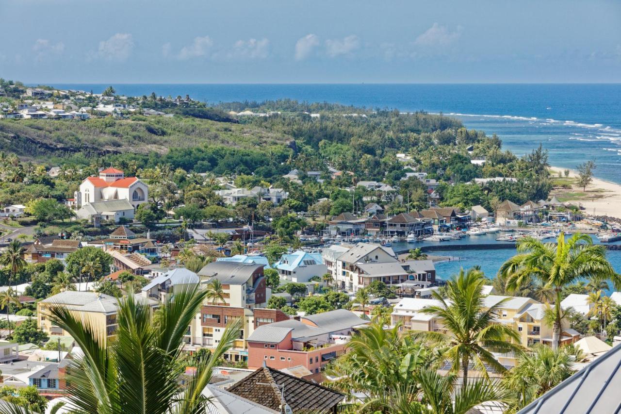 L'Eden Blue A Saint Gilles Les Bains, Magnifique Vue Mer Екстериор снимка
